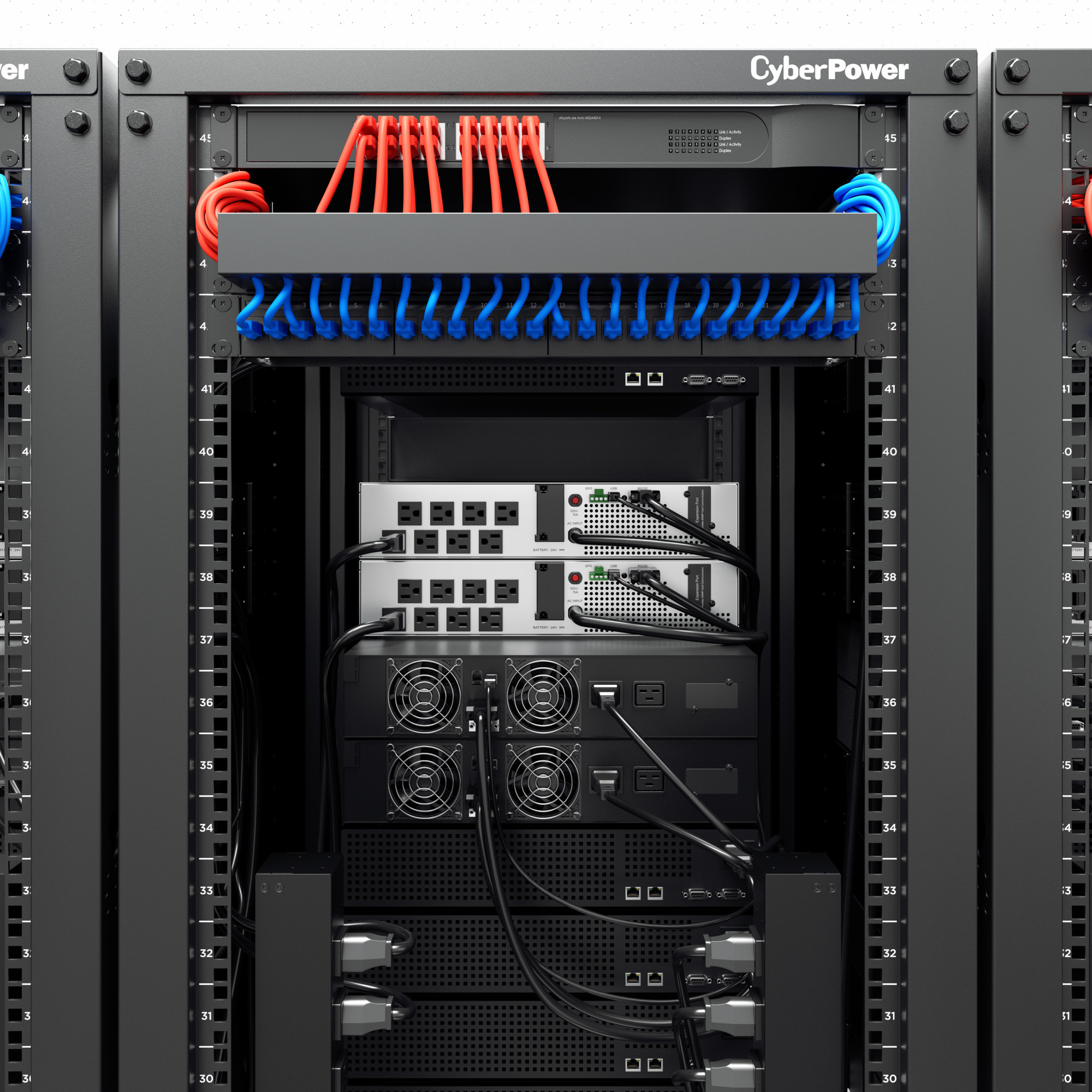 1000VA/800W, 5-15P, 2U, Rackmount — view 10