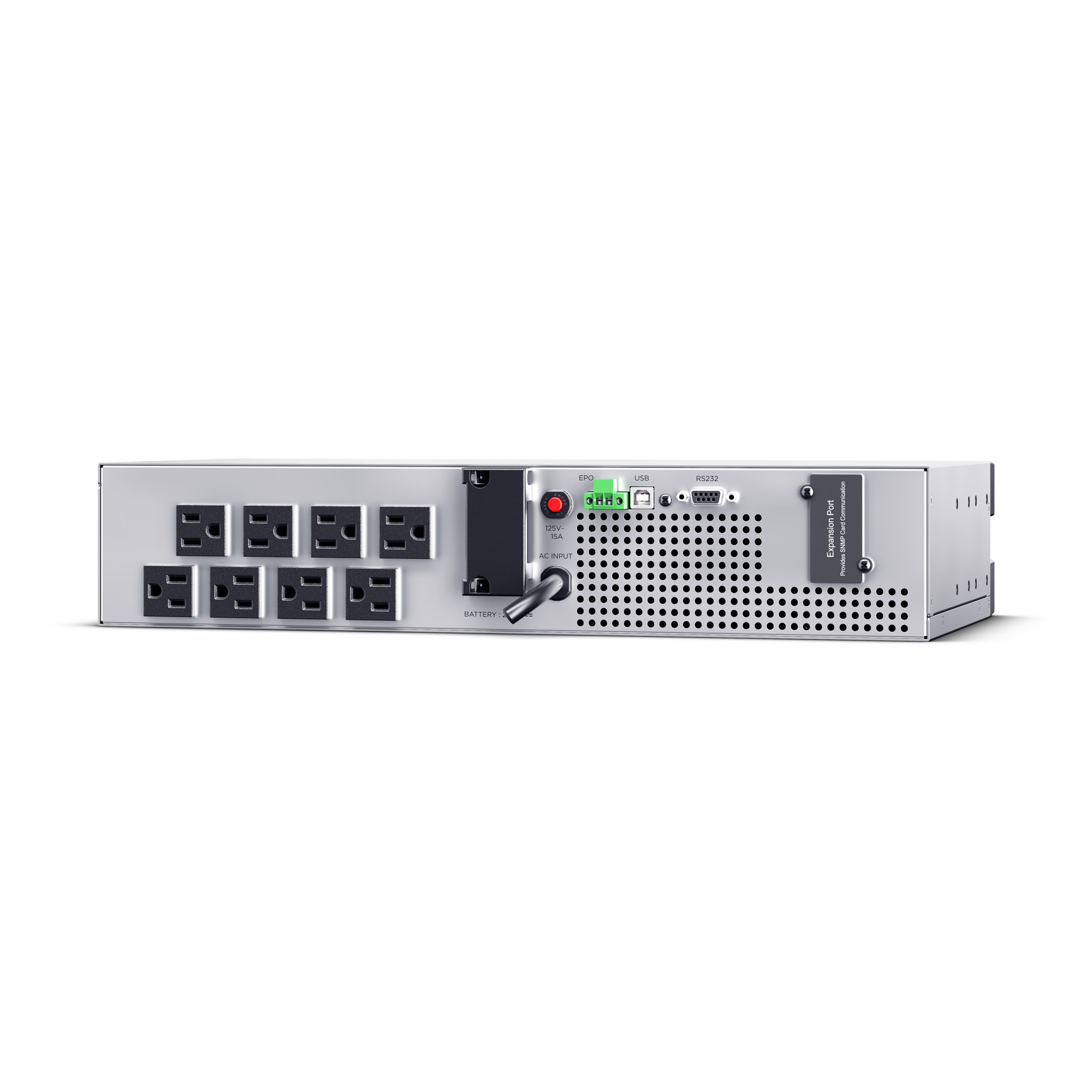 1000VA/800W, 5-15P, 2U, Rackmount — view 5
