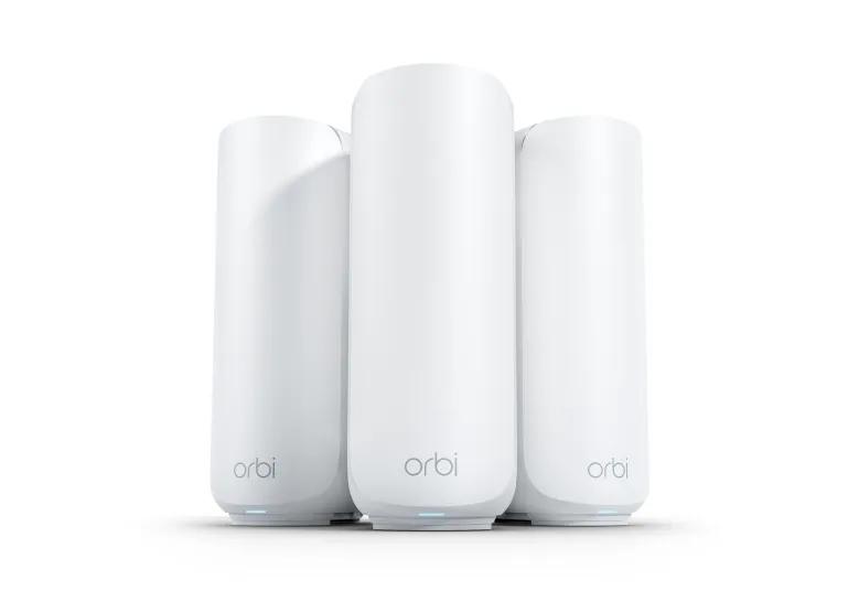 Netgear Orbi 3 WiFi 7 3-Pack RBE373-100NAS | Mesh, Tri-Band, Desktop