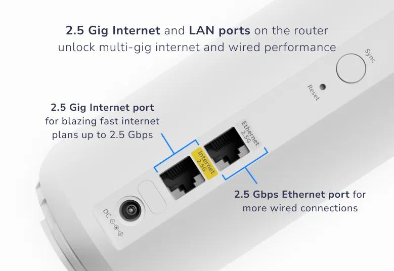 Netgear Orbi 3 Wi‑Fi 7 3-pack mesh router system for home coverage — view 4