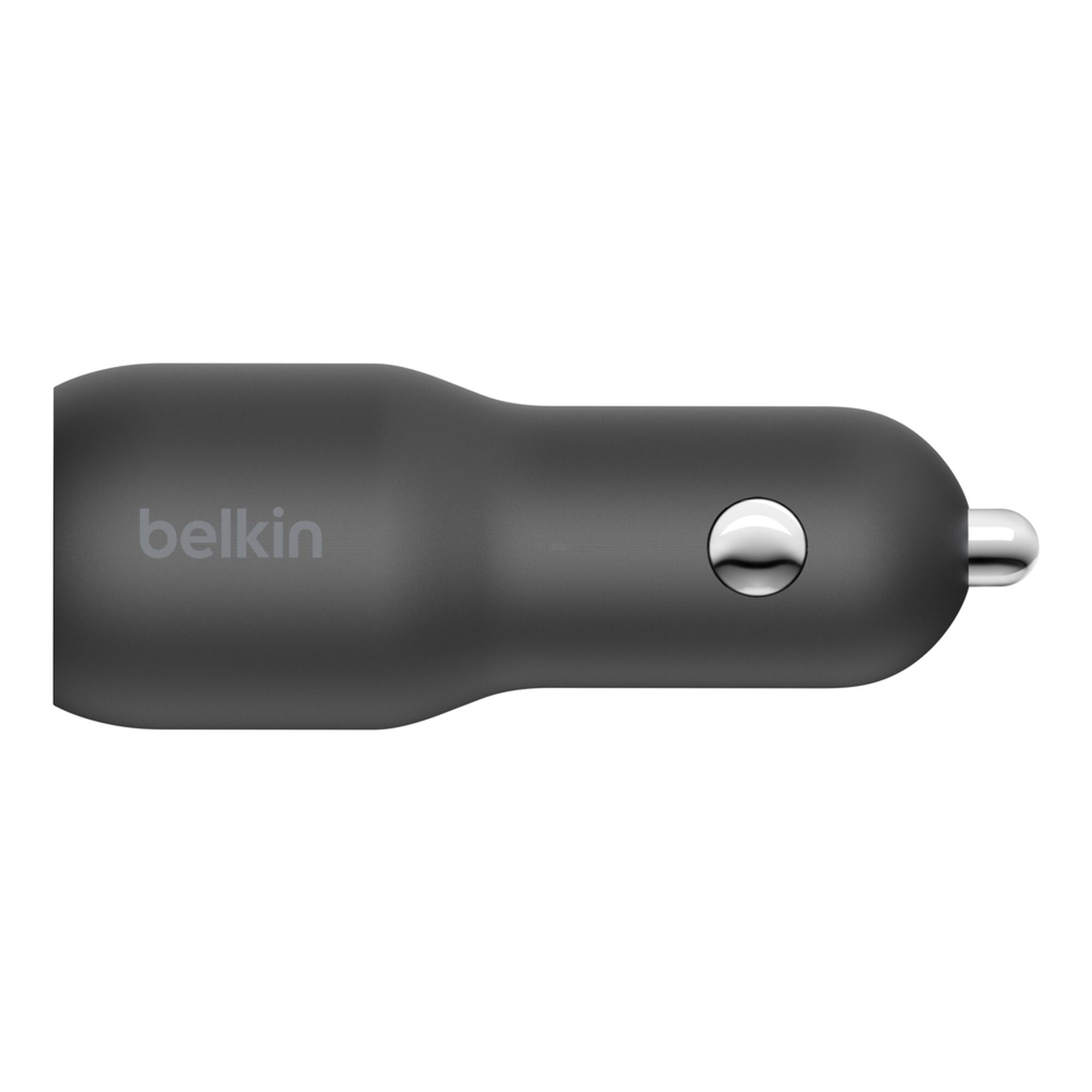 Belkin BoostCharge Dual Car Charger with PPS 37W + USB-C to Lightning Cable (CCB004BT1MBK-B5)