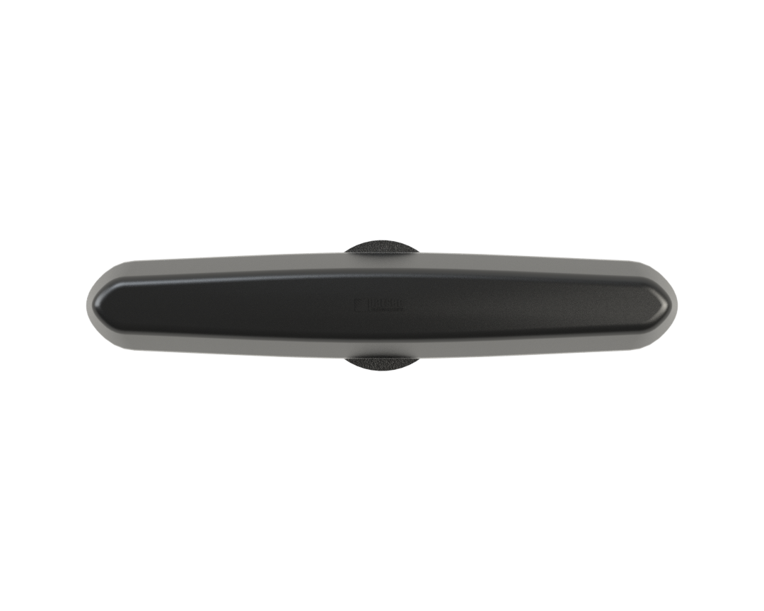 Black Parsec Australian Shepherd low-profile 8-in-1 vehicle roof antenna with 15 ft cellular, Wi-Fi, Bluetooth and GPS cables. — view 3