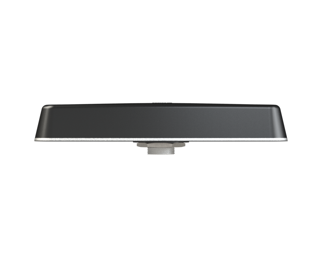 Black Parsec Australian Shepherd low-profile 8-in-1 vehicle roof antenna with 15 ft cellular, Wi-Fi, Bluetooth and GPS cables. — view 2