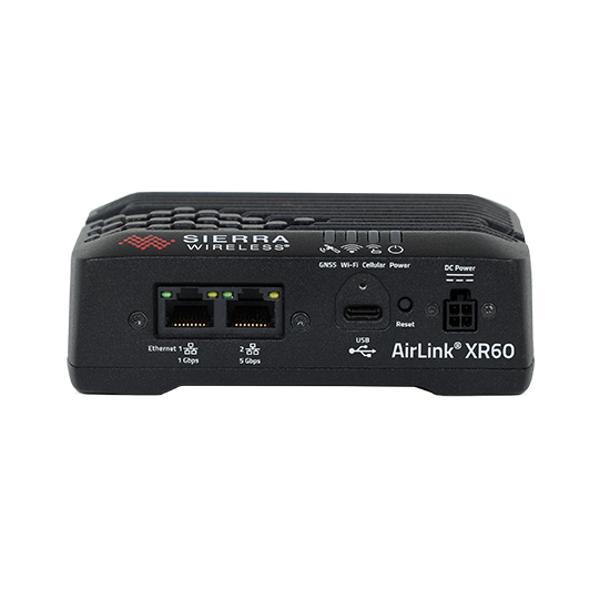 Sierra Wireless XR60 5G dual Ethernet cellular router — view 3