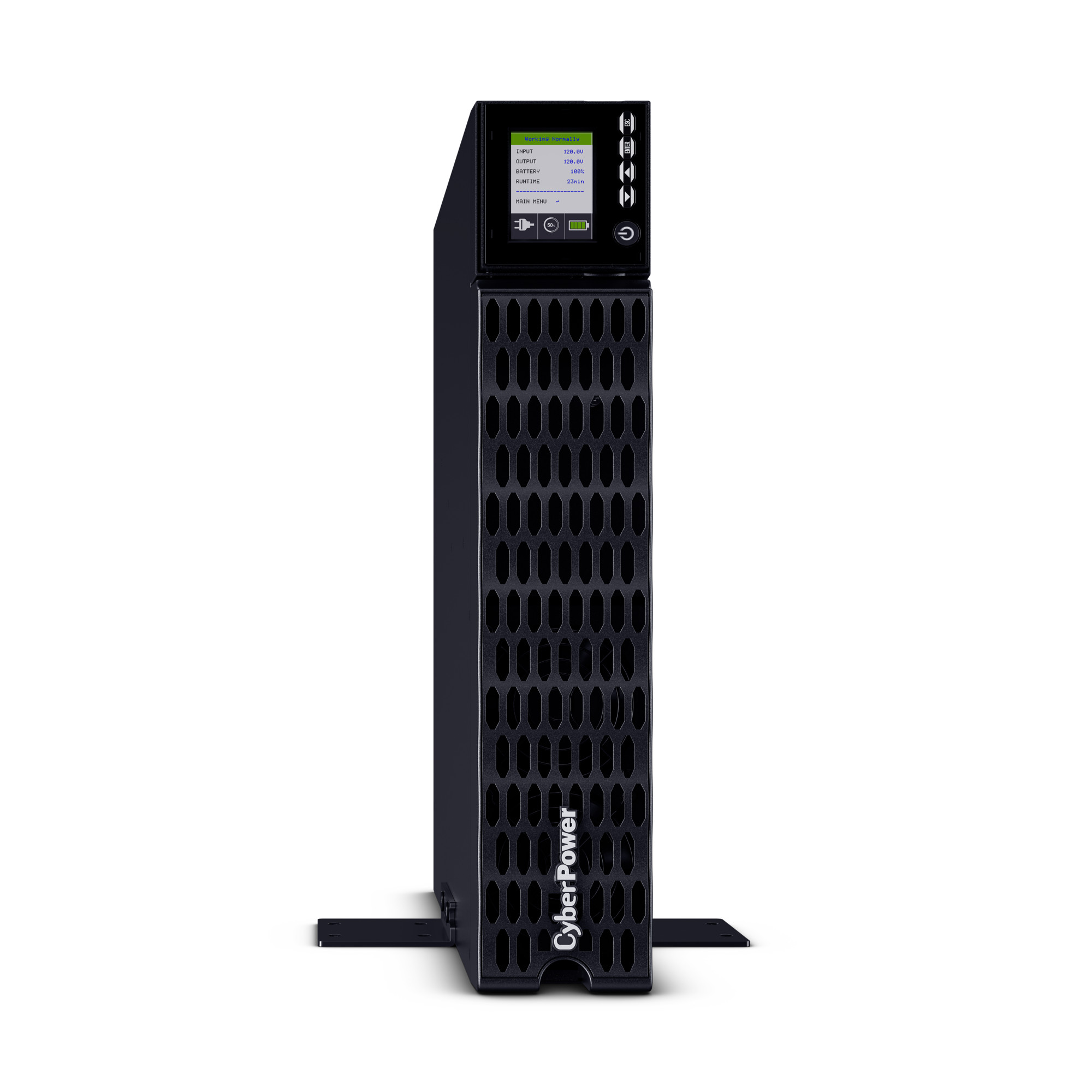 CyberPower OL2K2RTHD 2,200 VA 1,800 W online UPS in 2U rack mount form factor — view 9