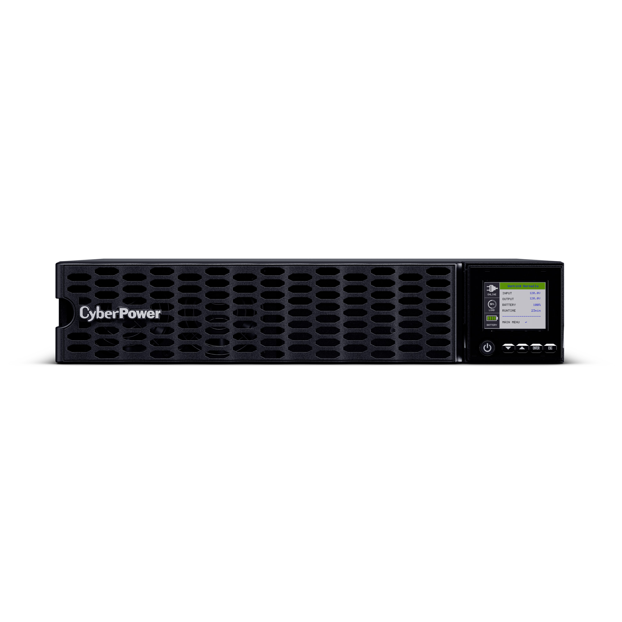 CyberPower OL2K2RTHD 2,200 VA 1,800 W Online UPS | 2U Rack Mount