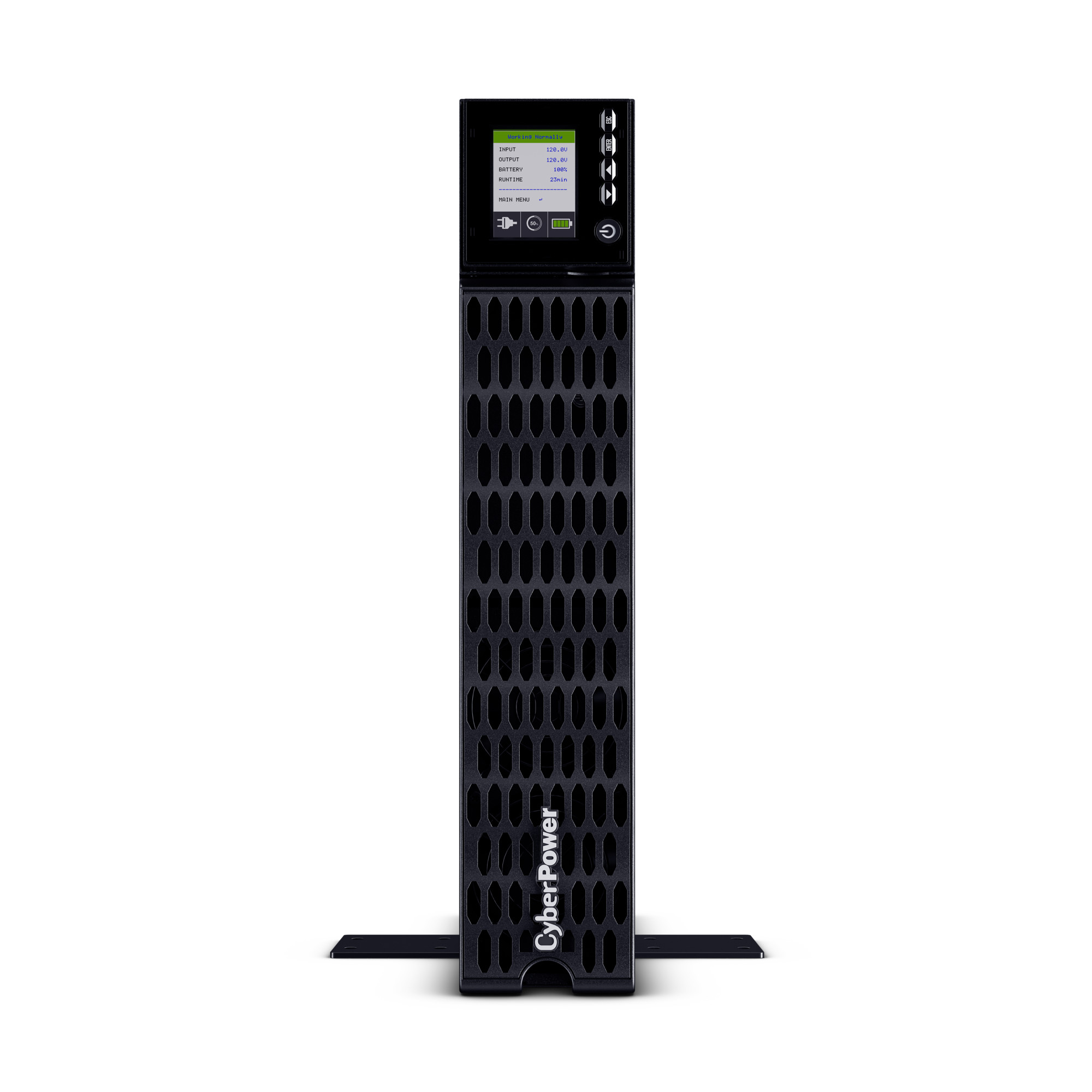 CyberPower OL2K2RTHD 2,200 VA 1,800 W online UPS in 2U rack mount form factor — view 7