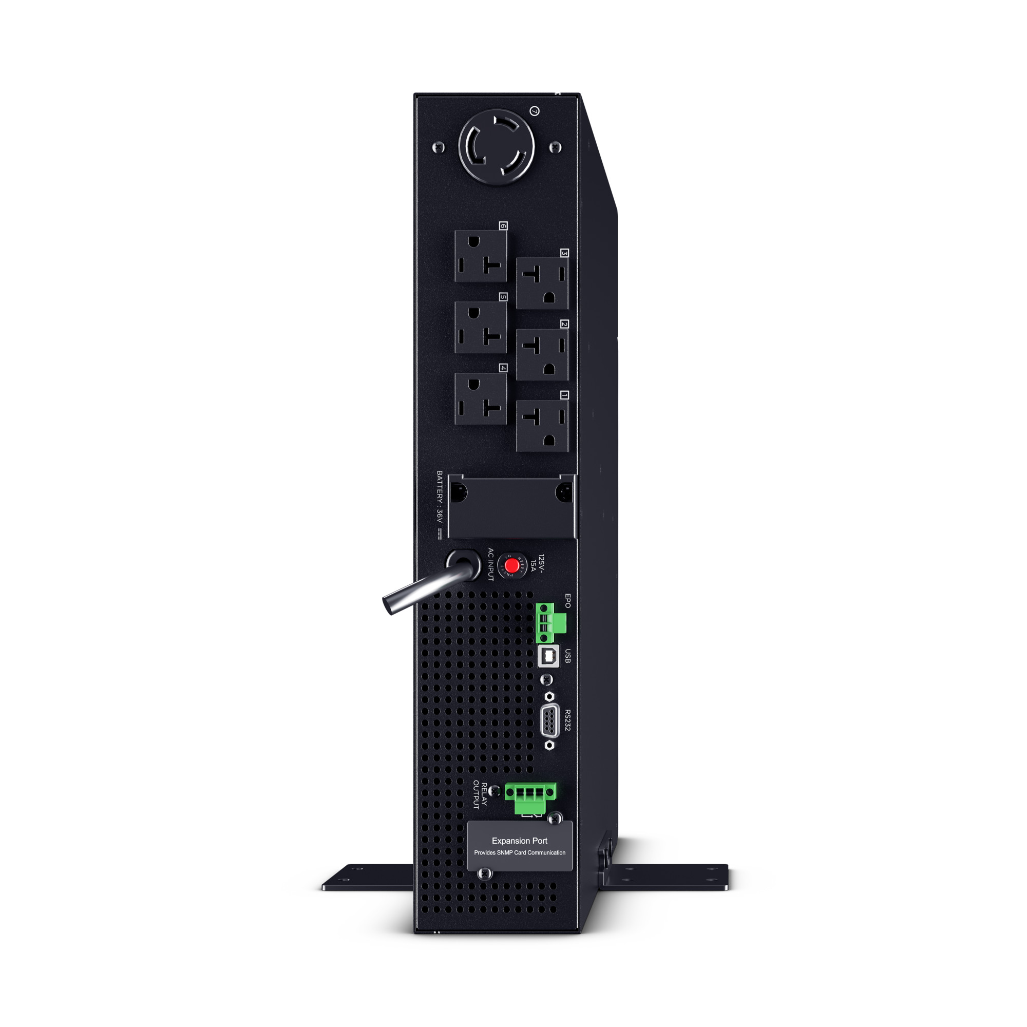 CyberPower OL2K2RTHD 2,200 VA 1,800 W online UPS in 2U rack mount form factor — view 11