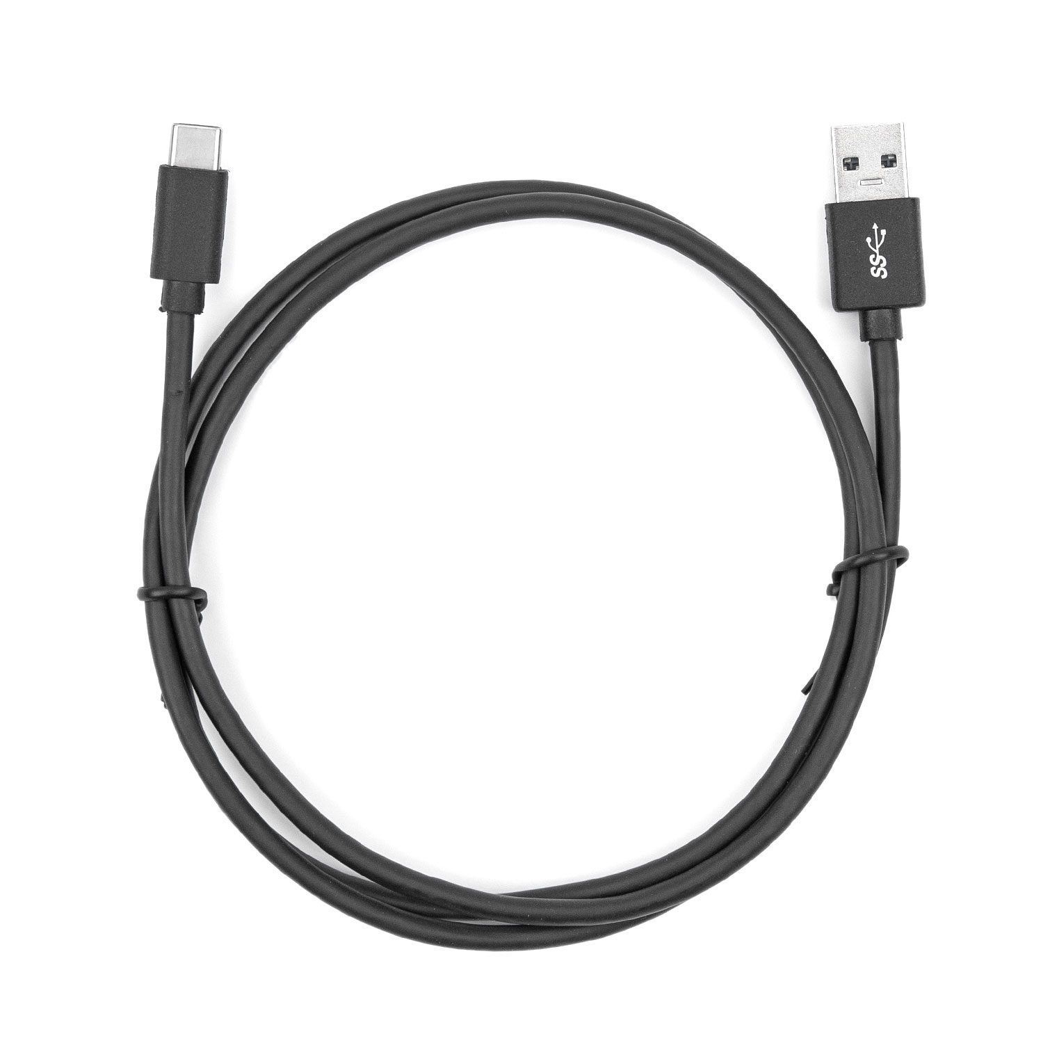 Rocstor Y10C145-B1 Premium USB-C to USB-A 3.0 Cable, 3 ft (1 m), Black