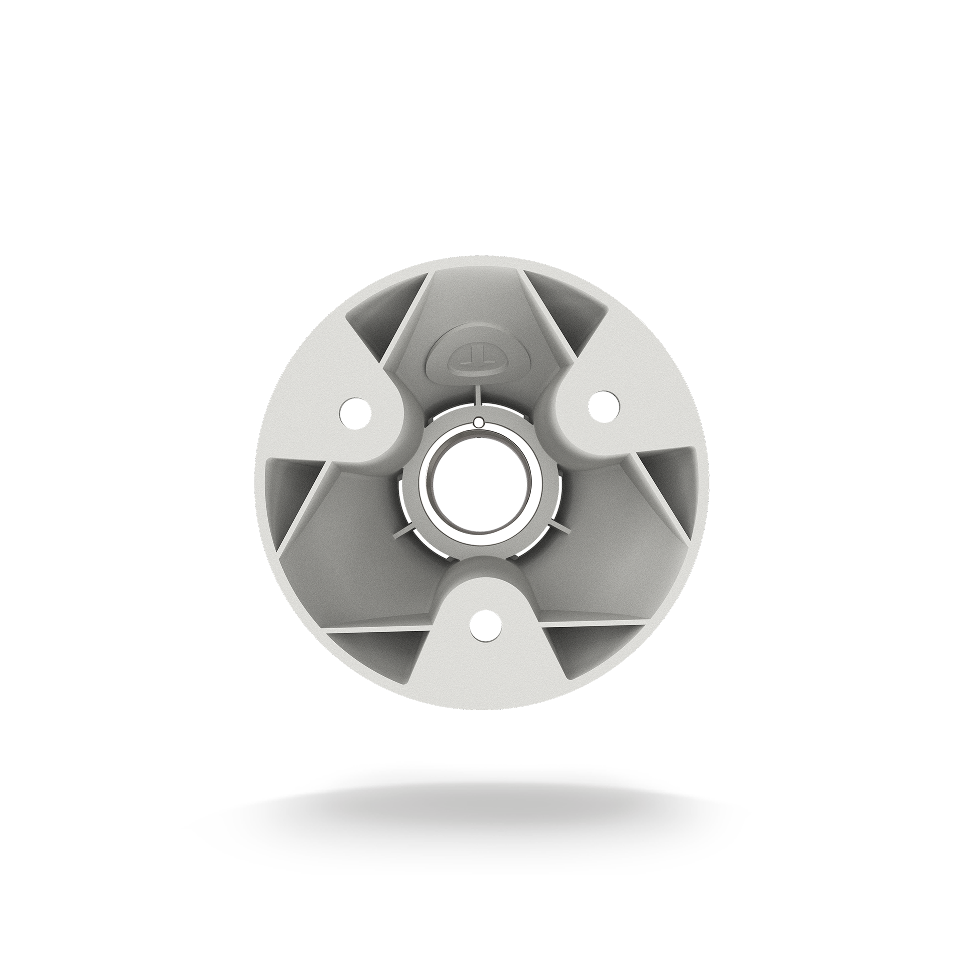 White Panorama SAB-315 adaptor assembly for fitting BS[G]M antennas to a 1-inch 14TPI marine mount. — view 3