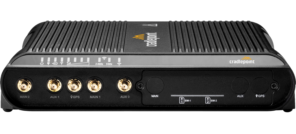 Cradlepoint IBR1700 Rugged Cat 18 LTE In-Vehicle Router with 5-Year TAA NetCloud Mobile Essentials + Advanced