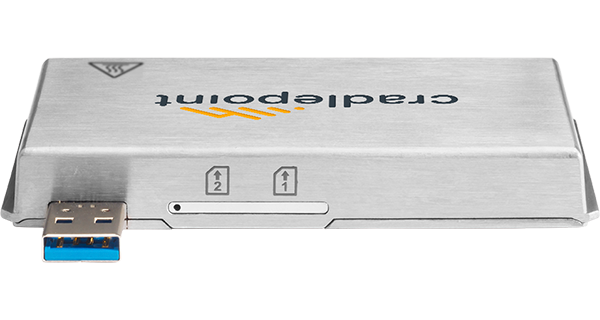Cradlepoint MC400-5GB 5G modular modem card for E300 and E3000 branch routers. — view 2