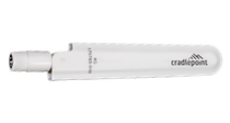 Cradlepoint TAA-170765-000 White Mini Cellular Antenna, 600 MHz – 4.2 GHz, SMA, 145 mm