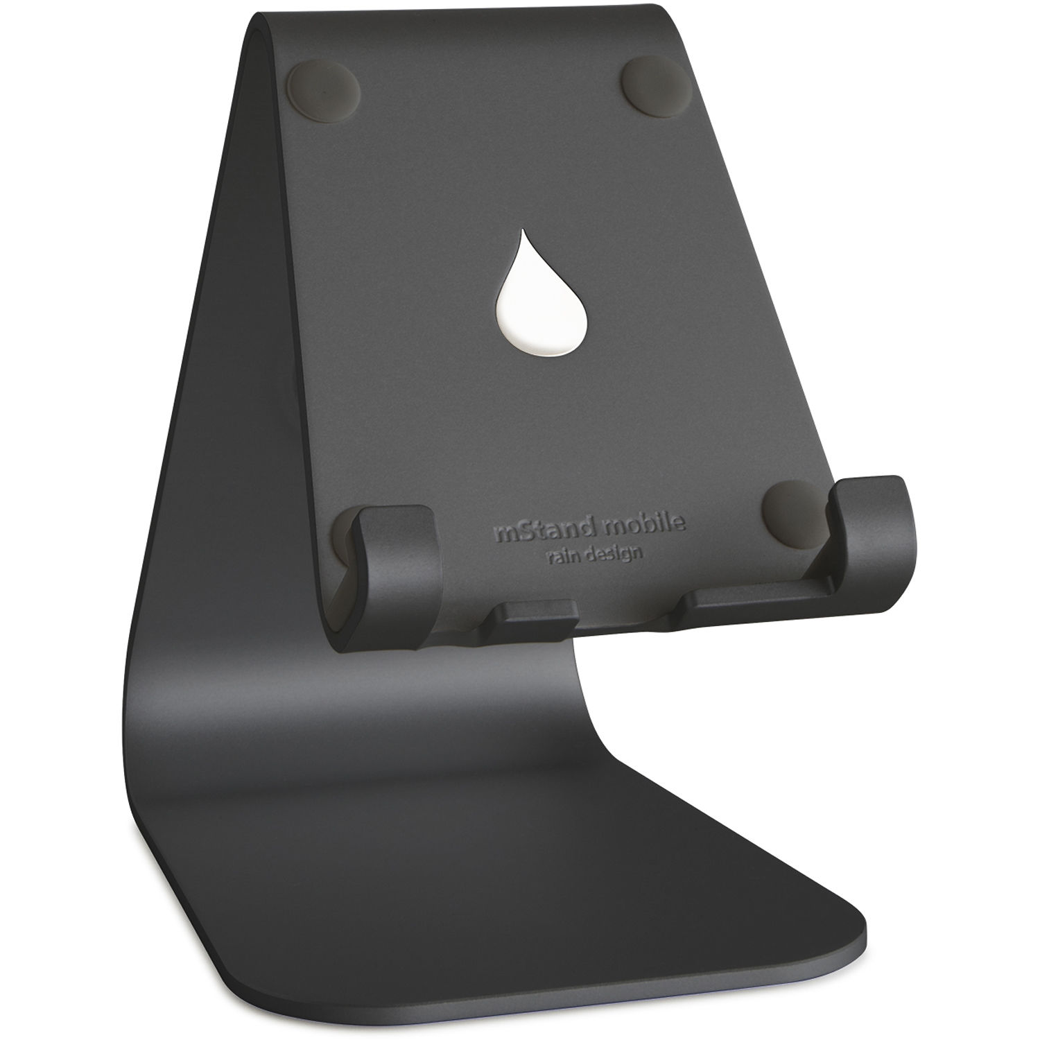 Rain Design mStand Mobile Aluminum Stand for iPhone and iPad mini, Black