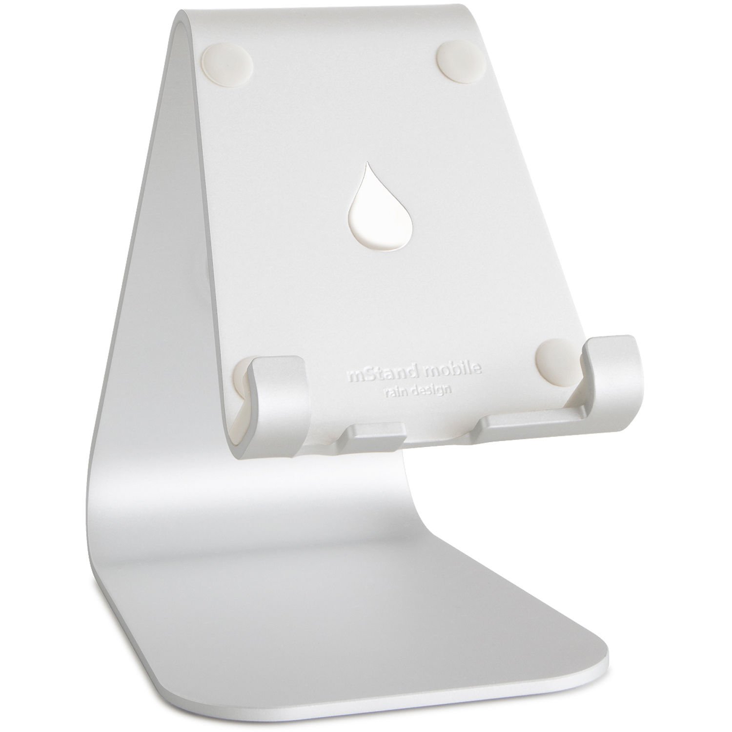 Rain Design mStand Mobile Aluminum Stand for iPhone and iPad mini, Silver