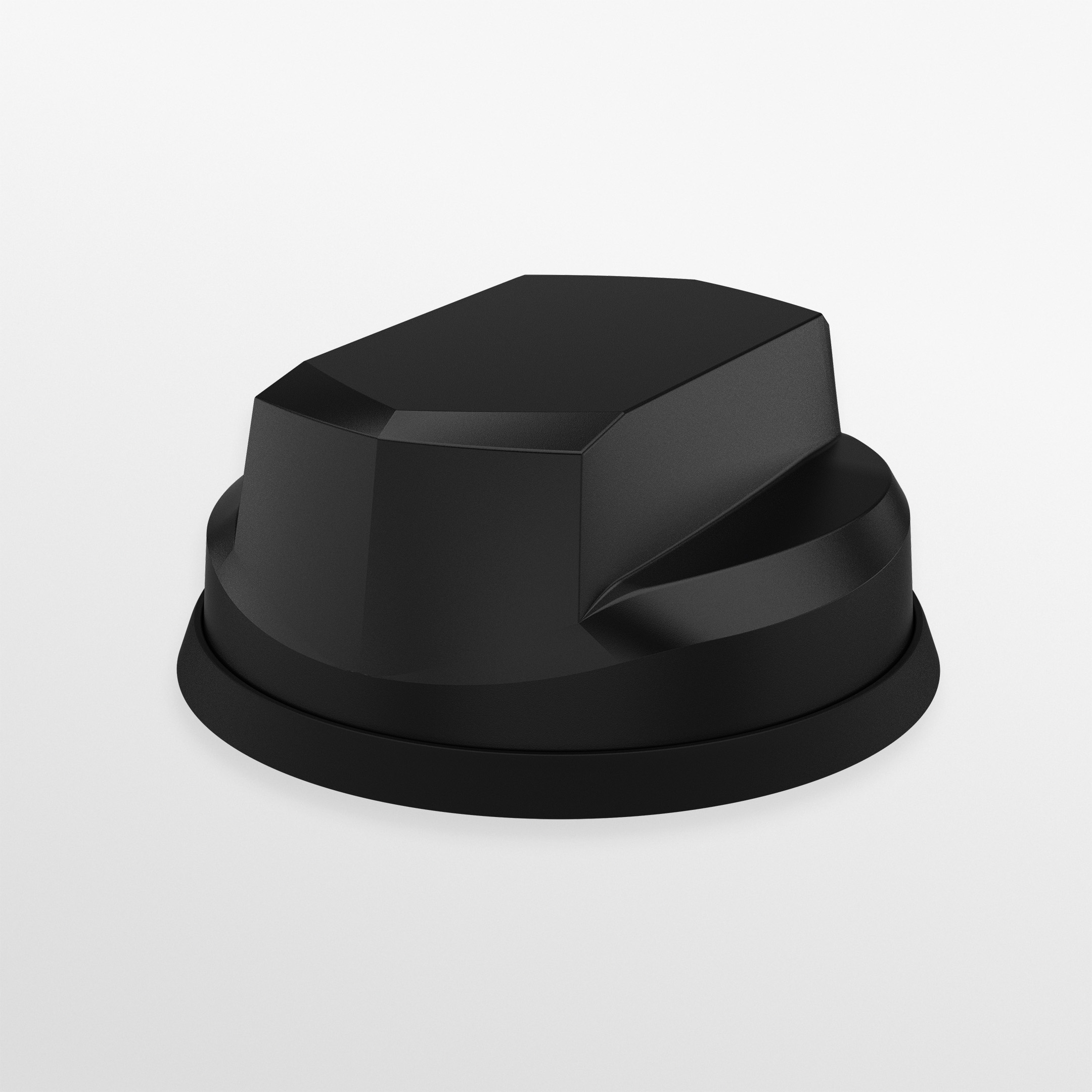 Panorama LG-IN2457 Great White 5G 5-in-1 Dome Antenna for Cradlepoint IBR900, 2x2 MIMO, 2x2 Wi-Fi, GNSS, Black