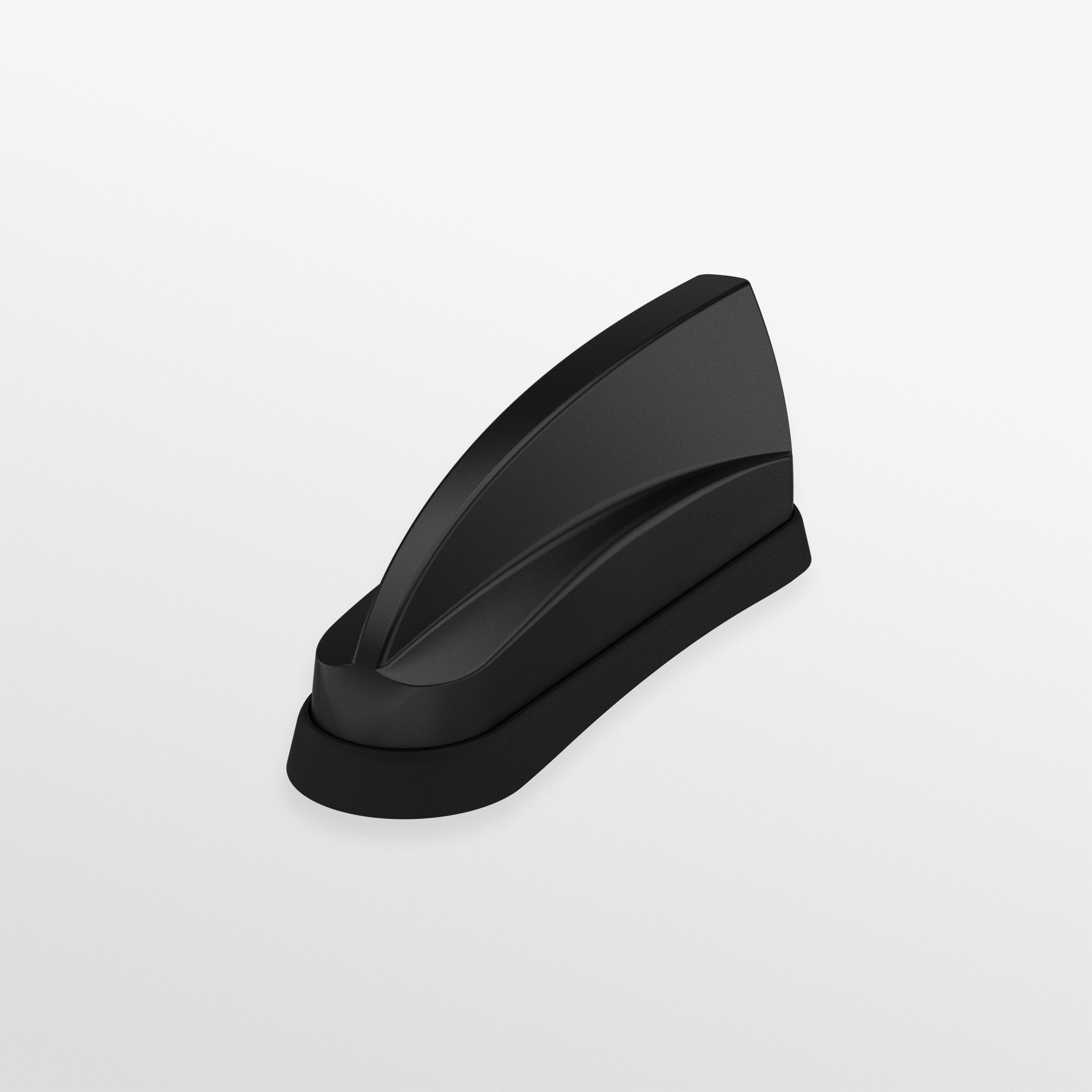 Panorama Sharkee GPSD-6-60-DW 4G/5G Shark Fin Antenna with 2x2 MIMO Wi-Fi, GPS/GNSS and Whip Mount, Black