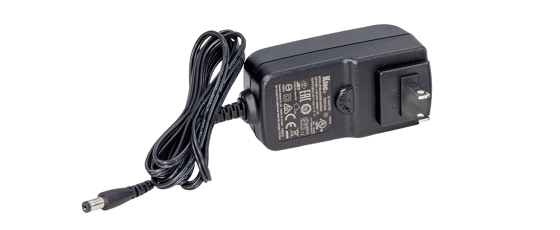 Cradlepoint 170862-000 12V Barrel Power Supply for W1850, North America Type A, 1.8 m