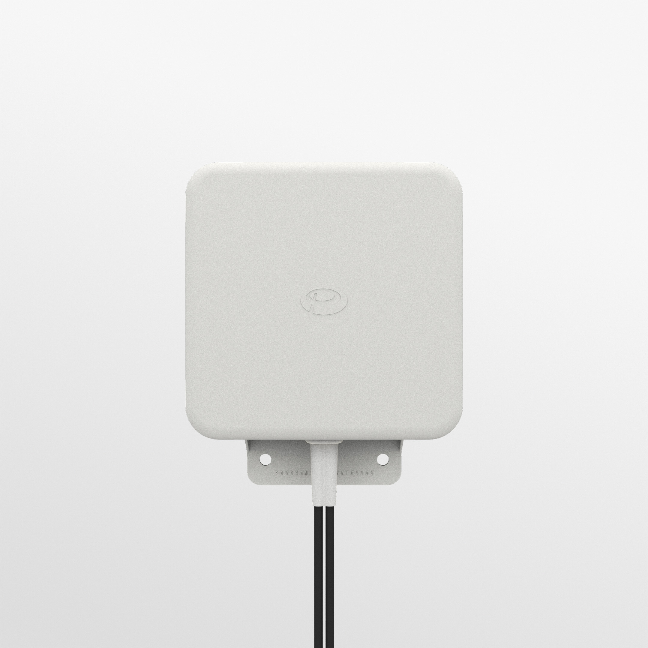 White square Panorama WMMG-7-38-5SP 2x2 MIMO wall and mast cellular antenna with 5 m SMA male cables. — view 3