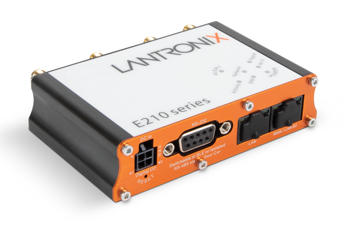 Lantronix E214G LTE Cat-1 Industrial IoT Router for AT&T and T-Mobile, North America (E214G000S)