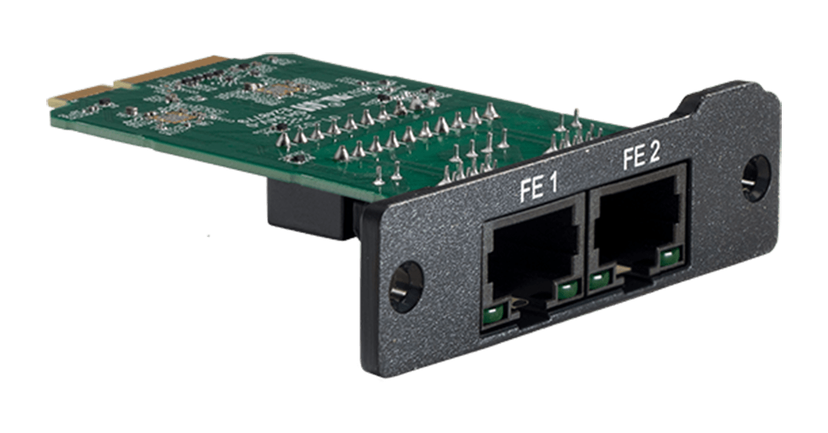 Cradlepoint MC20-ETH Dual Fast Ethernet Expansion Module with 2x RJ45 for S400 and S450