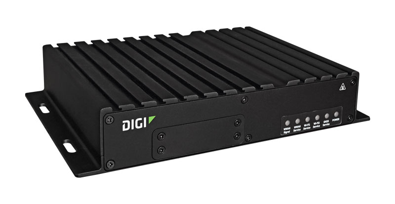 Digi TX64 5G FirstNet Router, M12 Quad Ethernet + 1-Year Digi 360