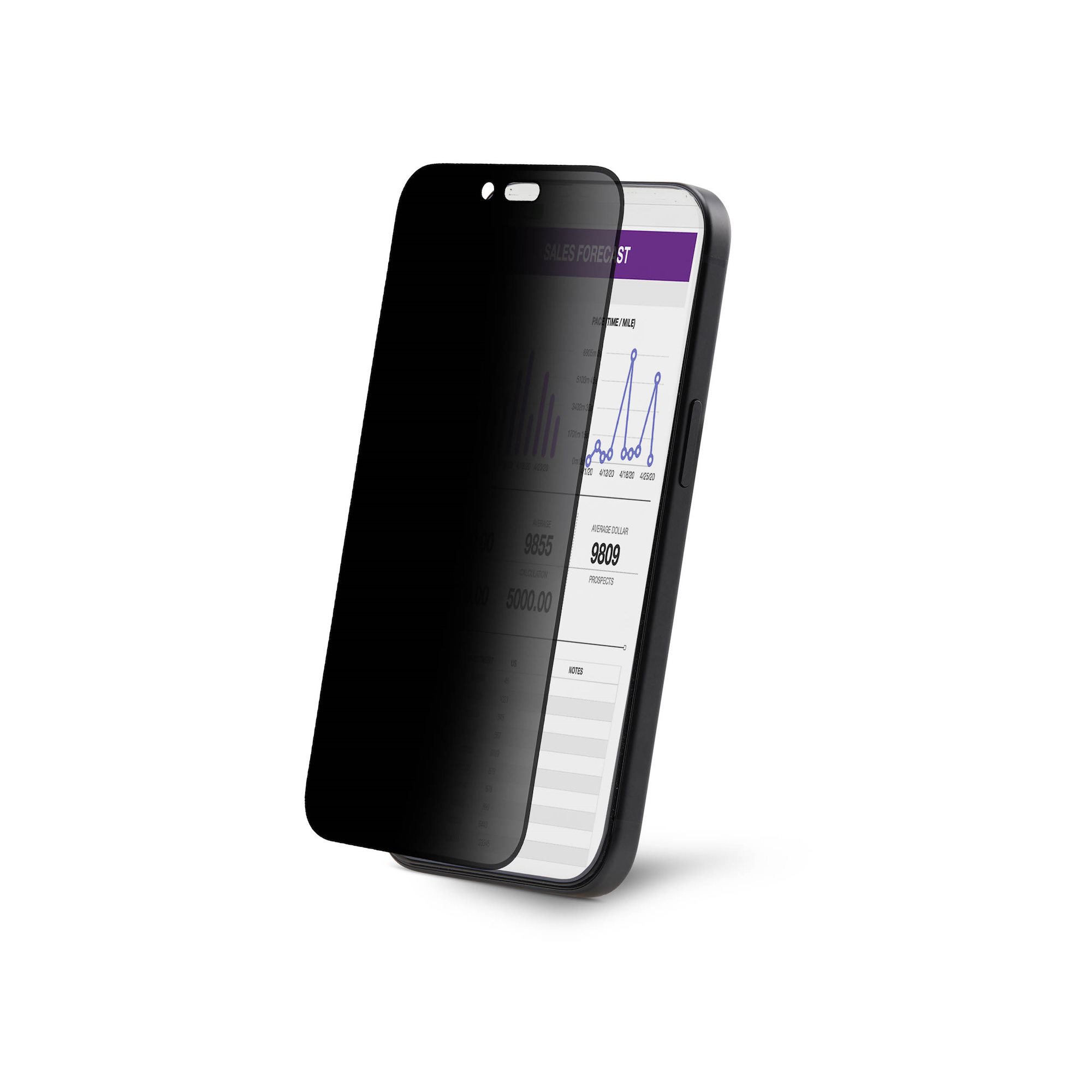 StarTech.com I16T1-PRIVACY-SCREEN 4-Way Privacy Screen Protector for iPhone 16