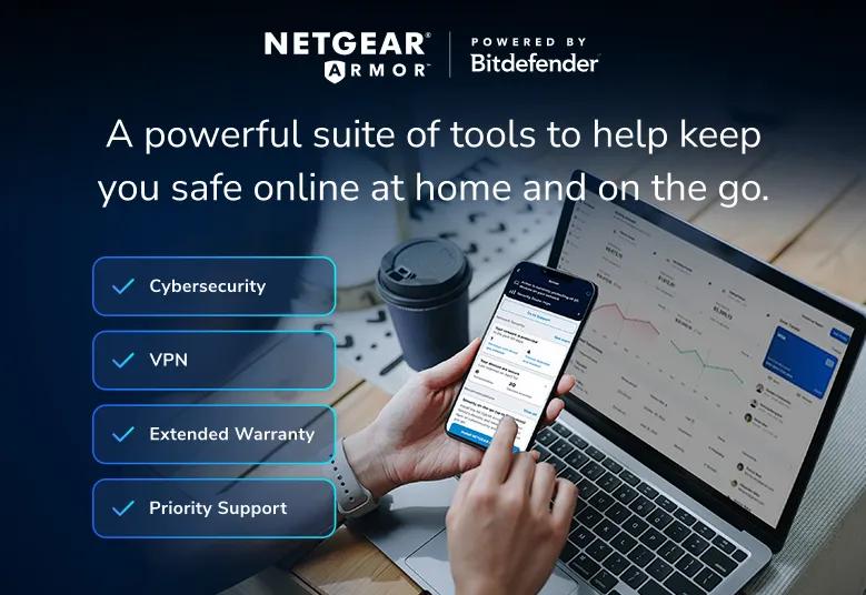 Netgear Orbi Wi‑Fi 7 4-pack mesh system in desktop form factor for whole-home coverage — view 8