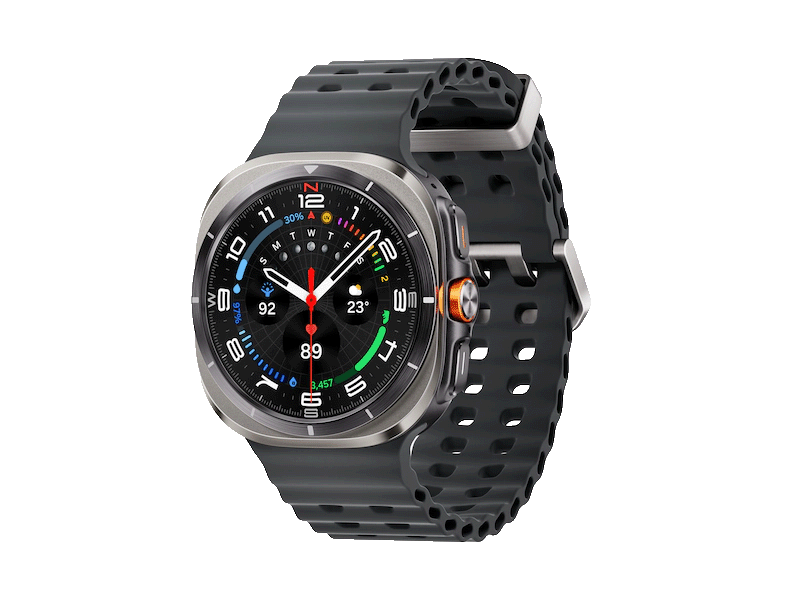 Samsung Galaxy Watch Ultra (2025) 47mm LTE Smartwatch in Titanium Silver (SM-L705UZS1XAA)
