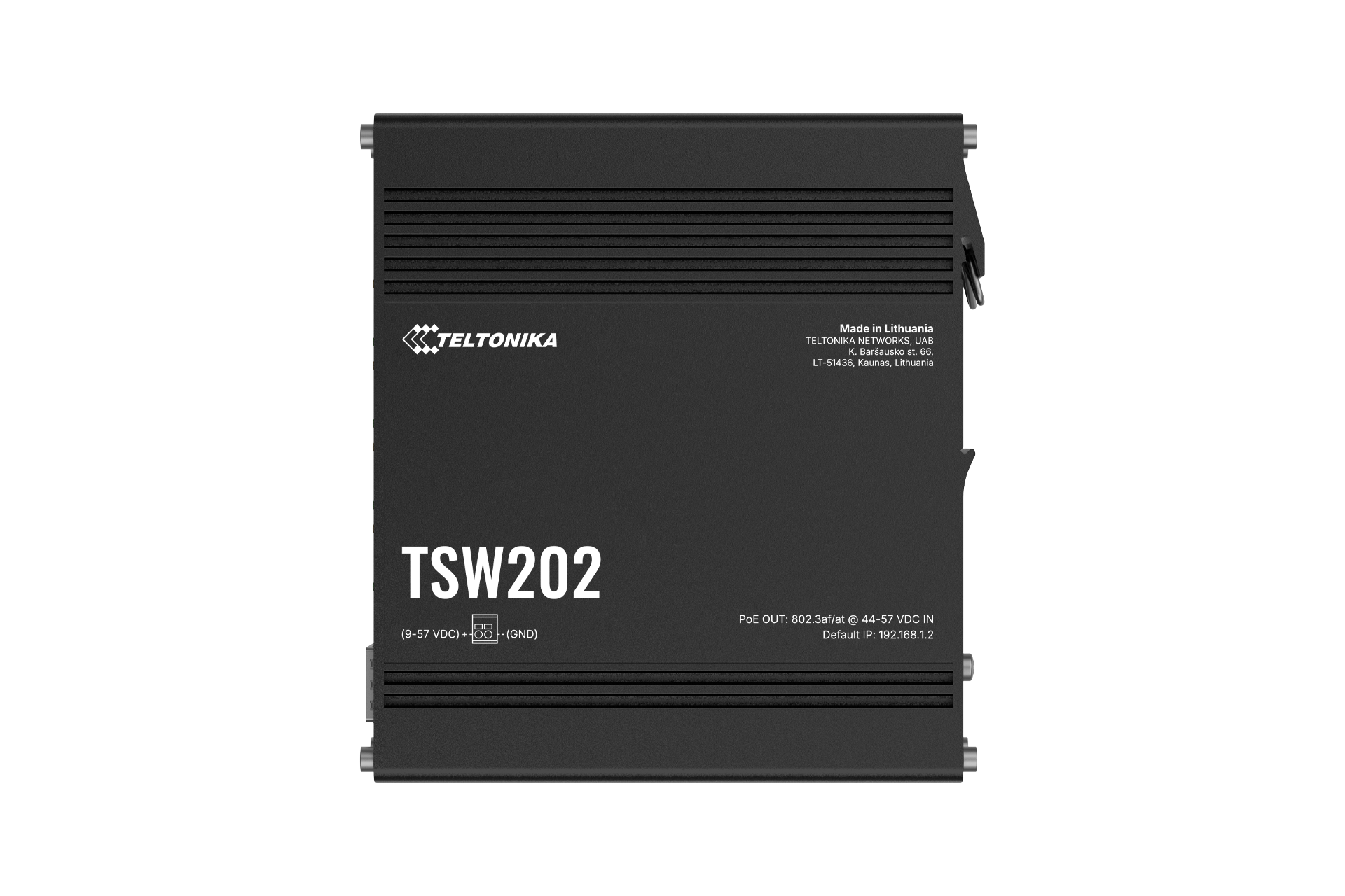 TSW202 POE+ L2 MANAGED SWITCH 8 GBE, 2 SFP PORTS, PROFINET DISABLED BY DEFAULT — view 5