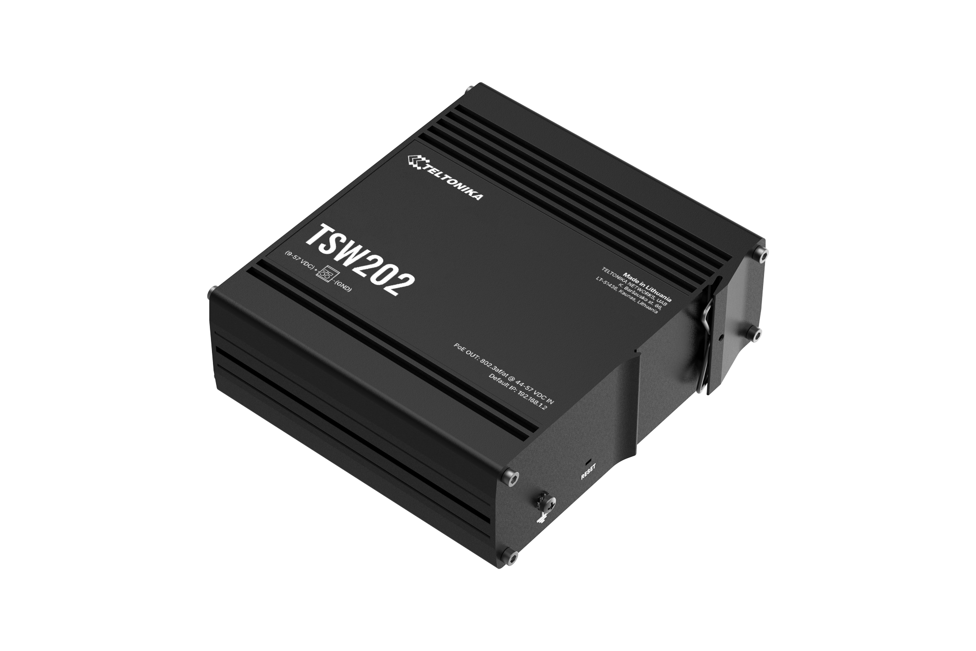 TSW202 POE+ L2 MANAGED SWITCH 8 GBE, 2 SFP PORTS WITH PSU — view 7