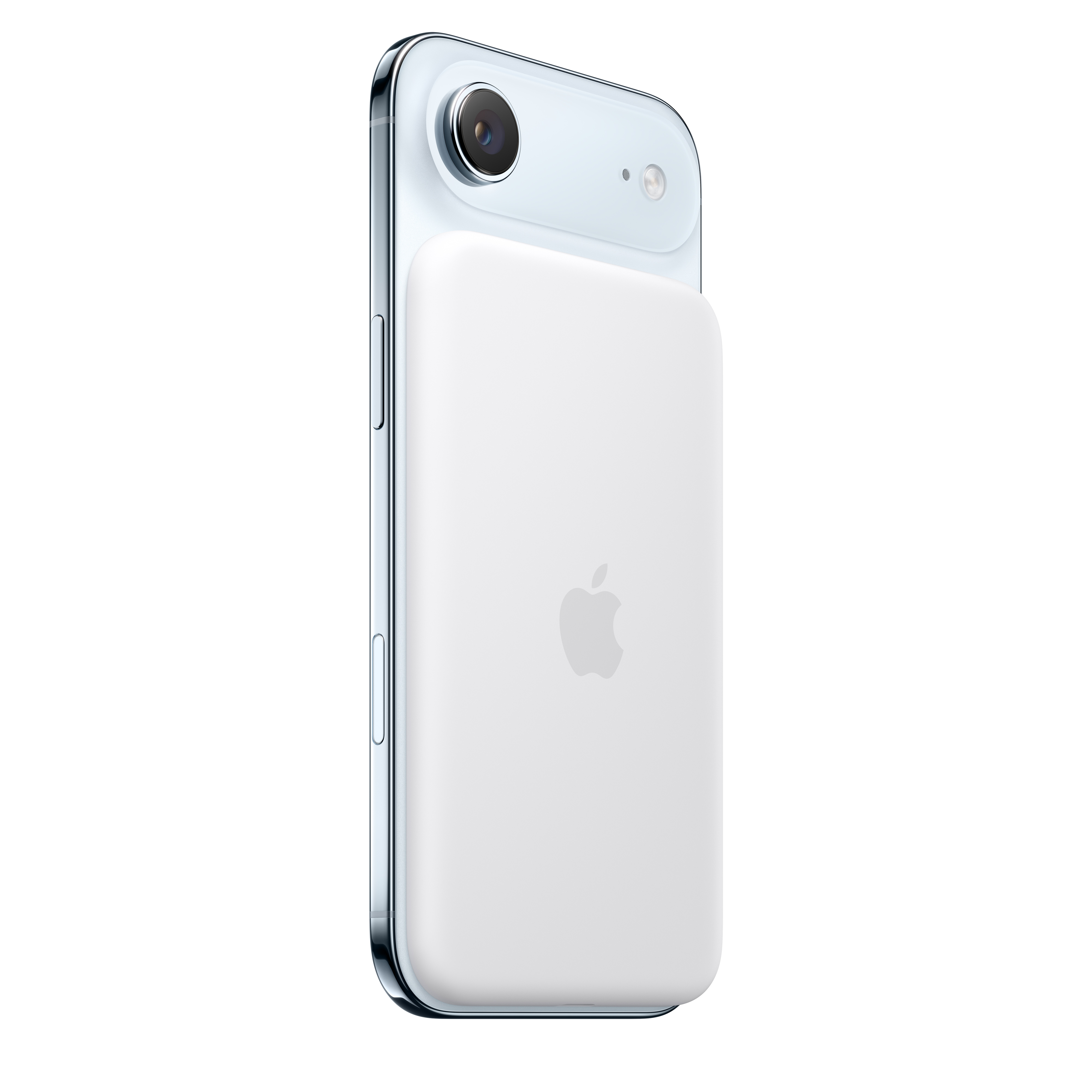 Apple iPhone Air MagSafe Battery, a thin battery pack that attaches magnetically to the back of iPhone Air. — view 3