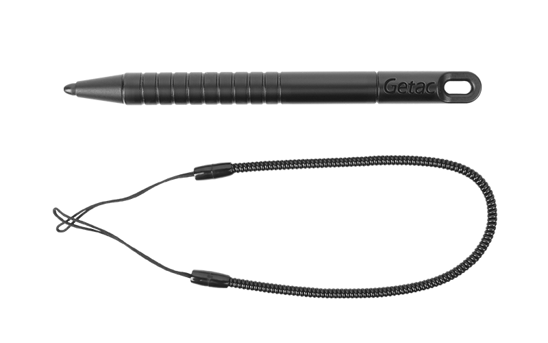 Getac capacitive stylus and tether — view 2