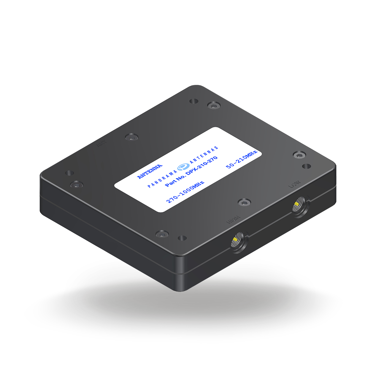 Panorama DPX-210-270 VHF/UHF Diplexer, 50-210 MHz and 270-1000 MHz, FME
