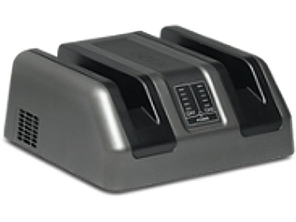 Getac X500 external dual-bay battery charger — view 2