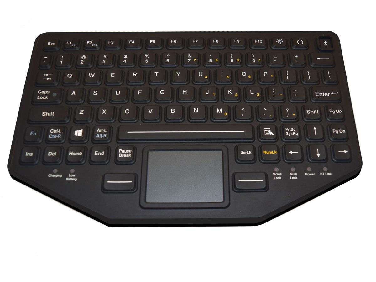 iKey BT-870-TP-SL Wireless Bluetooth Keyboard with Backlight