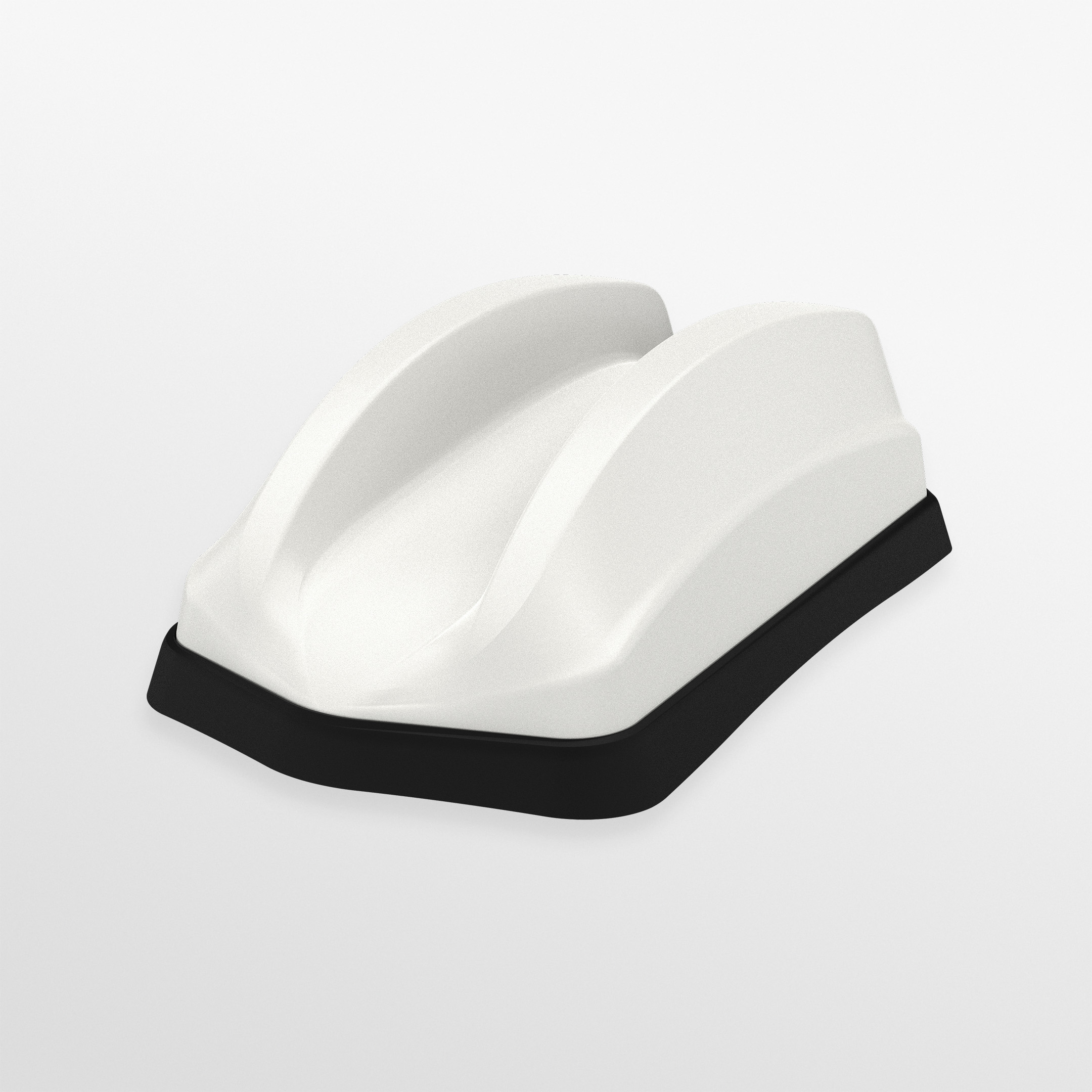 Panorama GP-IN2670-W Dual Sharkee 9-in-1 4x4 MIMO 4G/5G, GPS and Wi-Fi Sharkfin Antenna, White