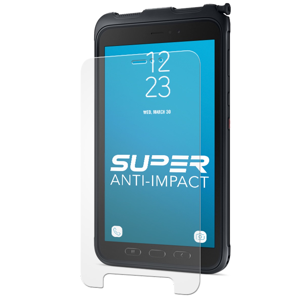 Cellairis Shell Shock Tempered Glass Screen Protector for Samsung Galaxy Tab Active5 and Tab Active3 (Bulk)