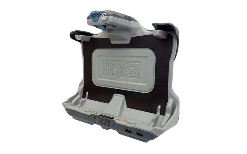 Gamber-Johnson Getac UX10 vehicle dock — view 3