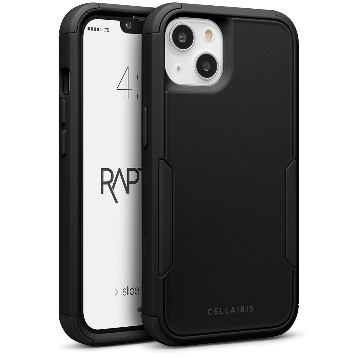 Cellairis Rapture V2 Case for iPhone 17e, 16e and 13 in Black Matte (Bulk)
