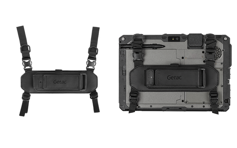Getac UX10 rotating hand strap with kickstand — view 3