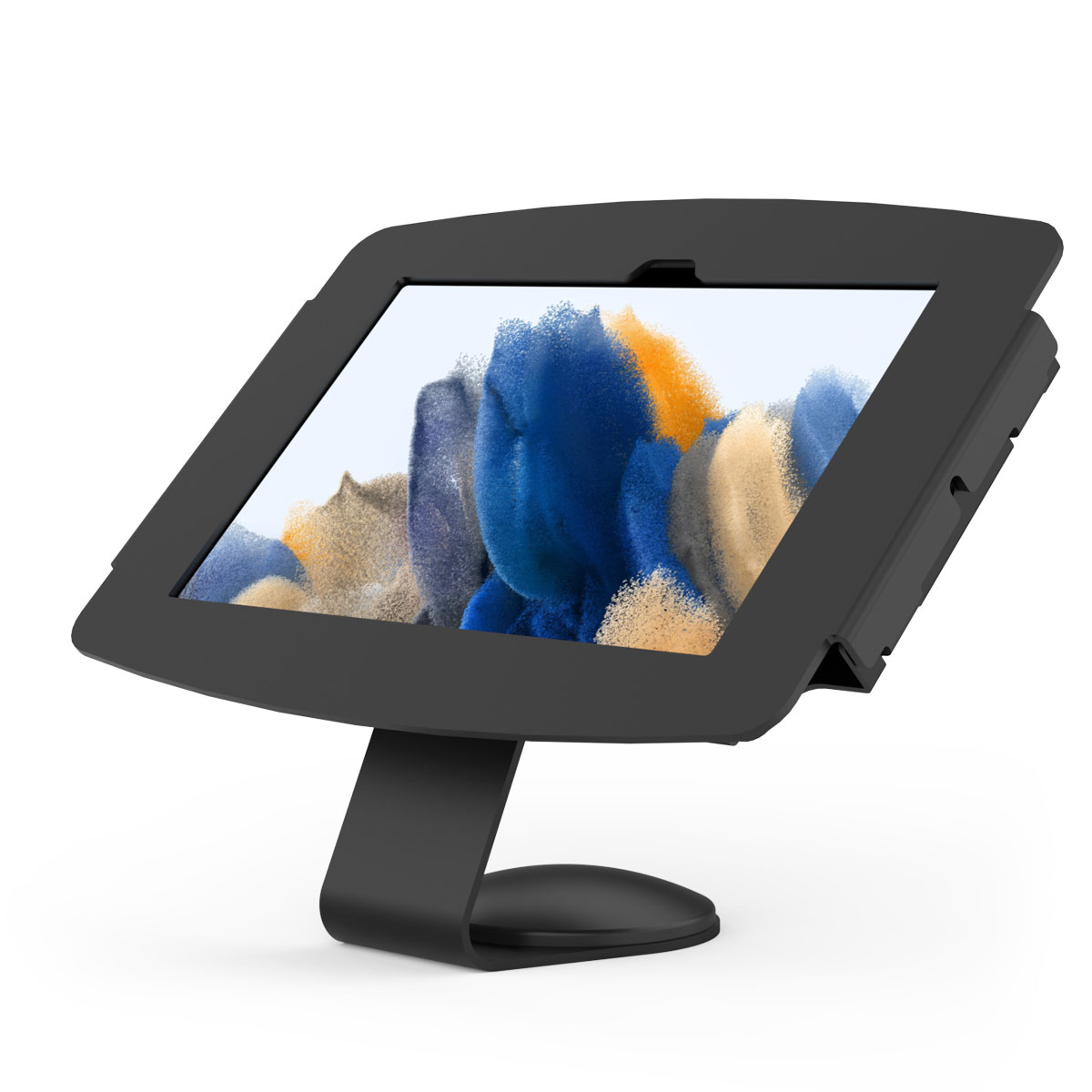 Compulocks Galaxy Tab A8 10.5" Space Enclosure with Core Counter Stand or Wall Mount - Black (111B105GA8SB)