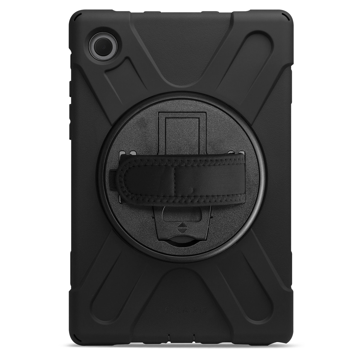 Cellairis Rapture Rugged Case for Samsung Galaxy Tab A9+ with Kickstand and Hand Strap, Black