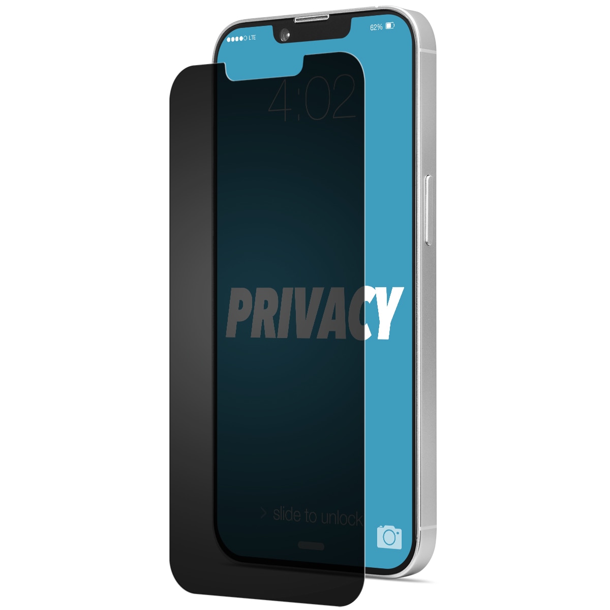Cellairis Shell Shock Privacy Tempered Glass Screen Protector for iPhone 17e, 16e, 14, 13 Pro and 13