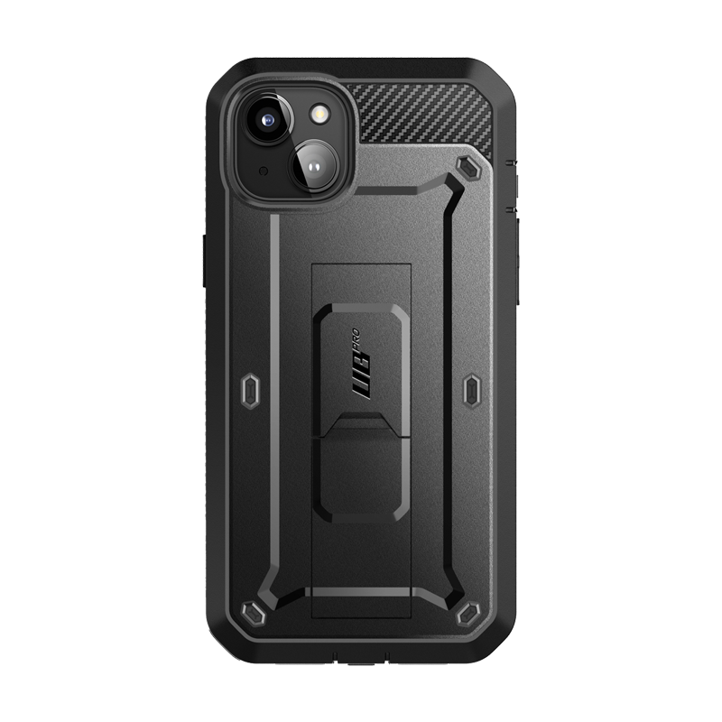 SUPCASE Unicorn Beetle Pro Rugged Case for iPhone 15 6.1-Inch with Built-In Screen Protector, Black