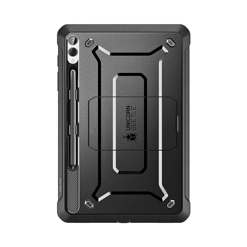 SUPCASE Unicorn Beetle Pro Rugged Case for Samsung Galaxy Tab S9 FE Plus 12.4-Inch (2023) - Black