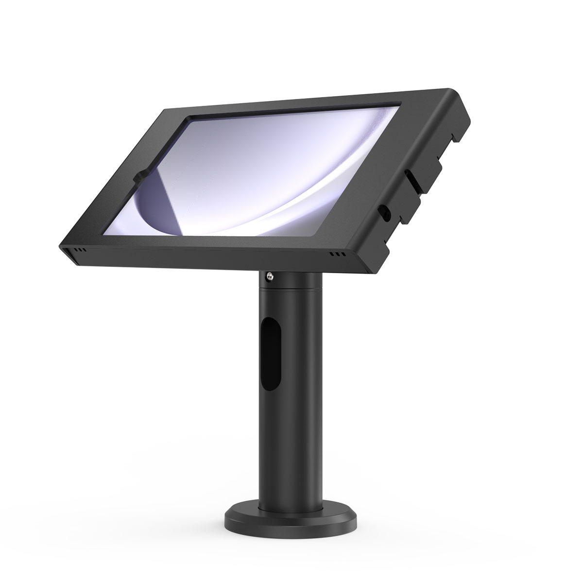 Compulocks Apex Galaxy Tab A9/A11 8.7-Inch Enclosure with 8-Inch Rise Tilting Stand, Black