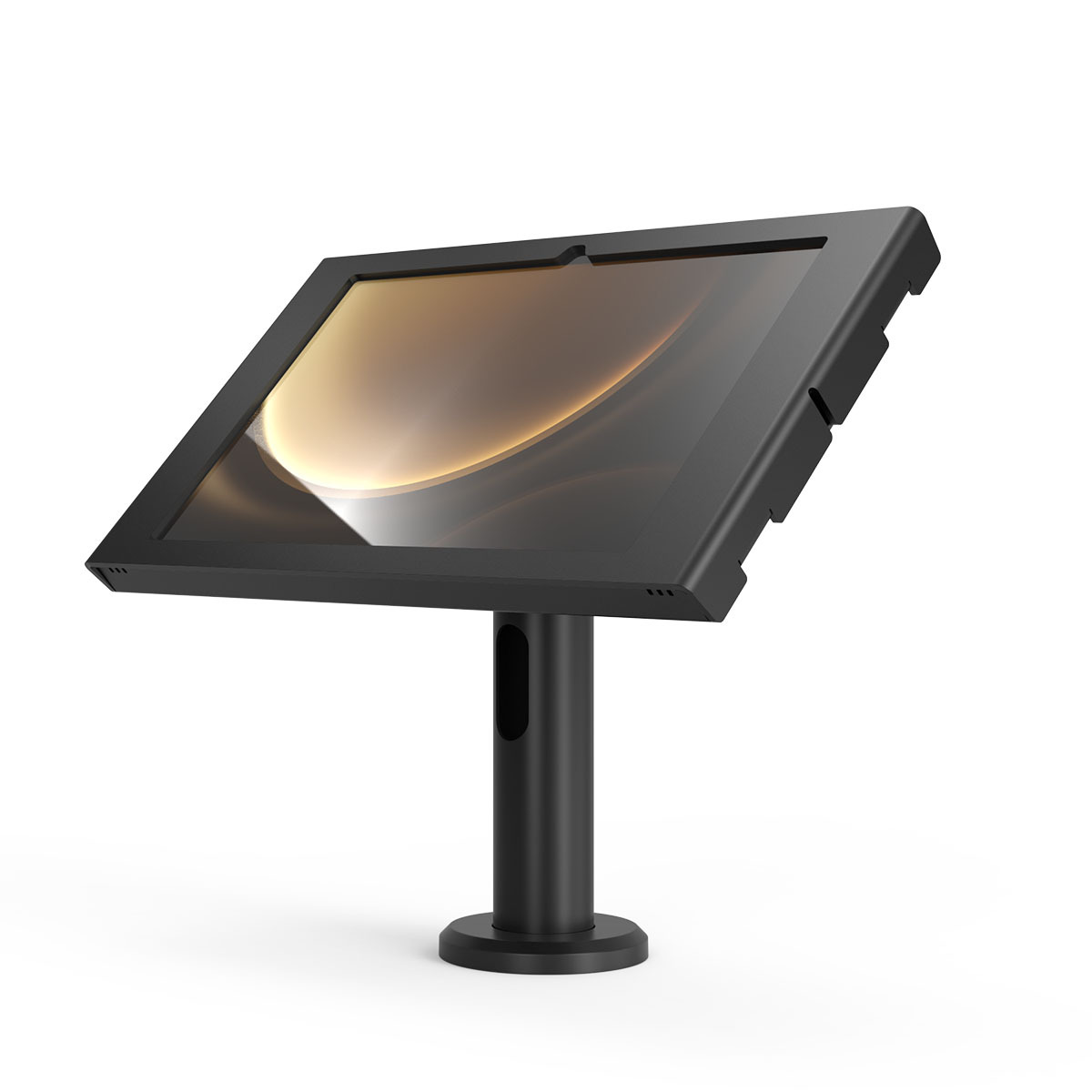 Compulocks Apex Rise 8in Tilting Stand for Galaxy Tab S9+, S9 FE+ and S10+ 12.4in - Black