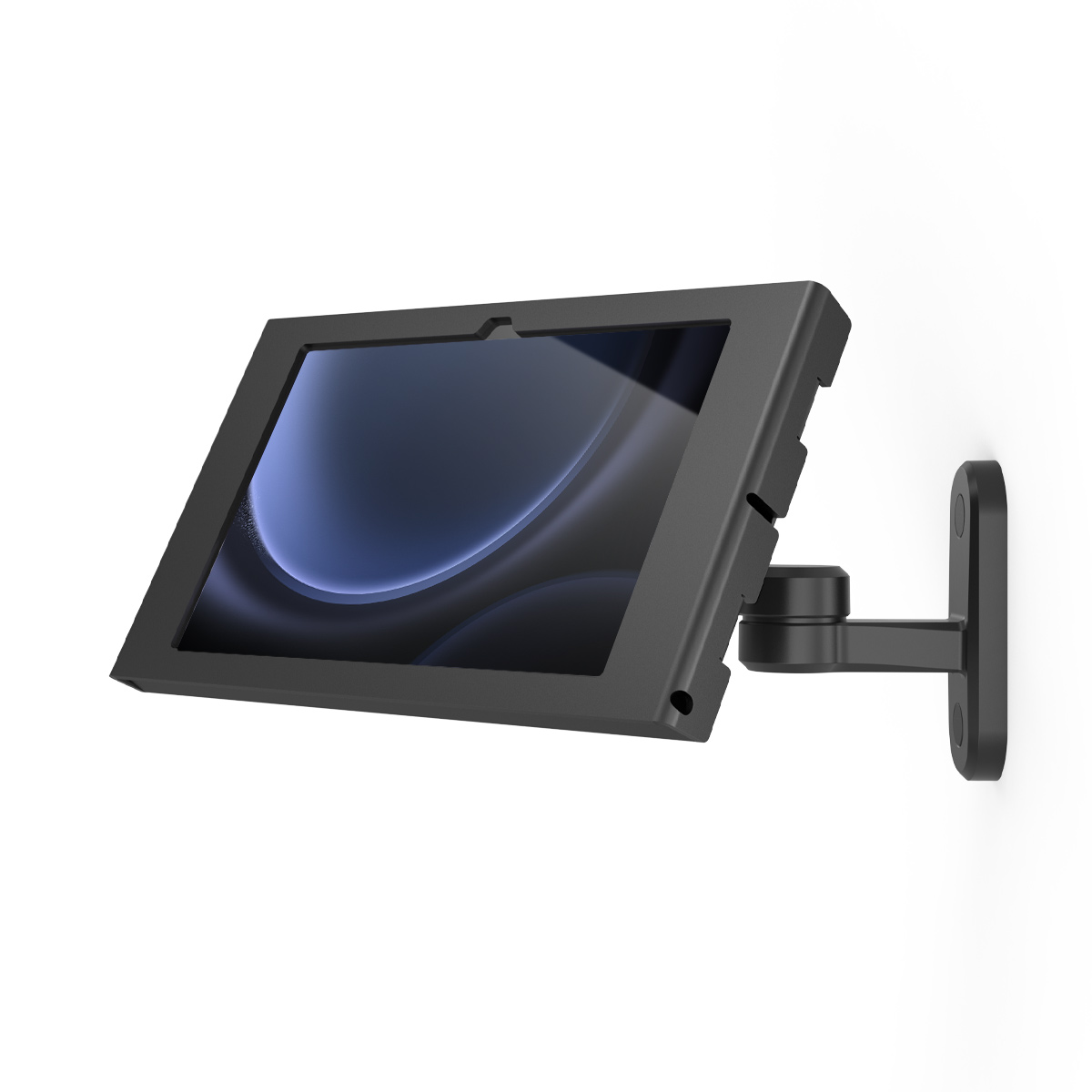 Compulocks Apex Enclosure Swing Wall Mount for Galaxy Tab S9, S9 FE, S10 FE, S10 Lite and S11 - Black