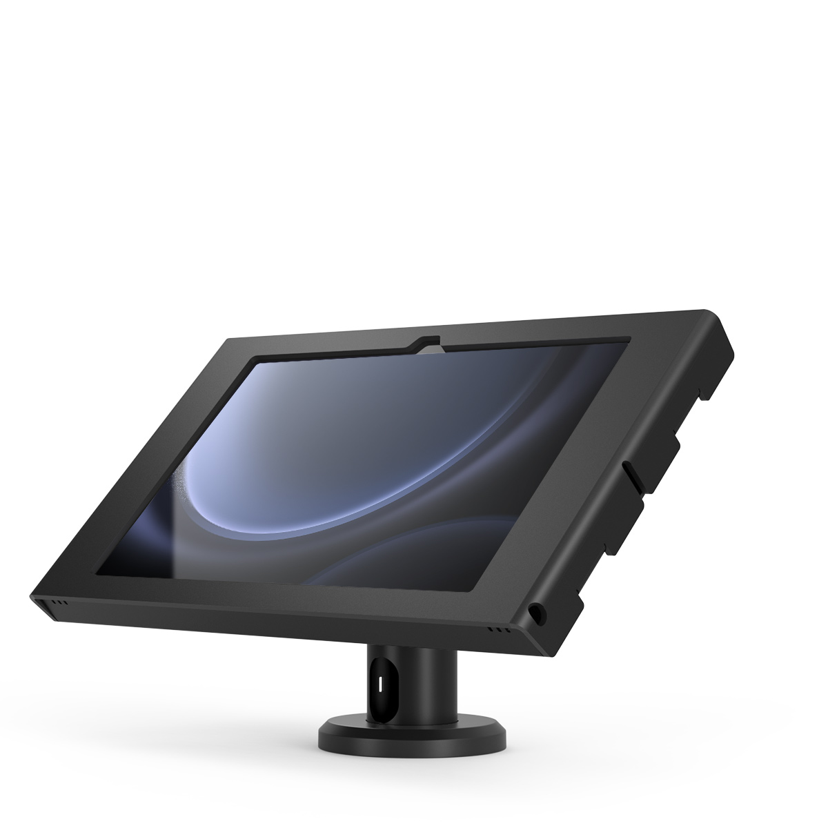 Compulocks Apex Galaxy Tab S9/S9 FE/S10 FE/S10 Lite/S11 Enclosure with 4-Inch Rise Tilting Stand, Black